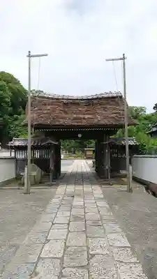 上行寺の山門・神門