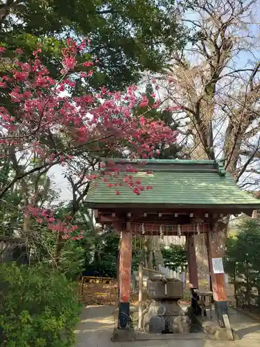 芝東照宮の手水舎