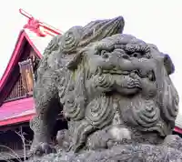 護穀神社の狛犬
