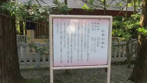 佐瑠女神社（猿田彦神社境内社）の歴史