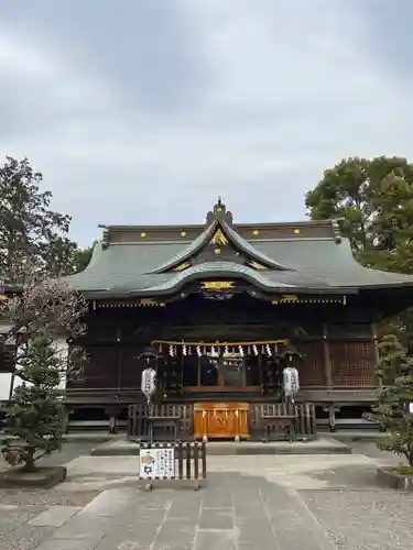 阿豆佐味天神社 立川水天宮の本殿・本堂