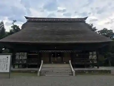 天津神社の本殿・本堂