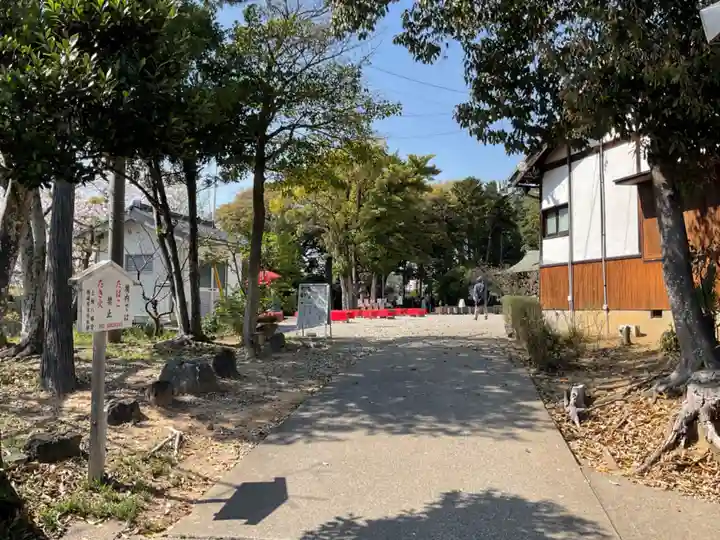 上地八幡宮の食事