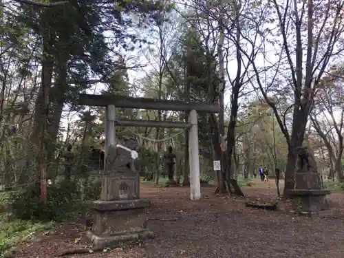 浦臼神社の鳥居