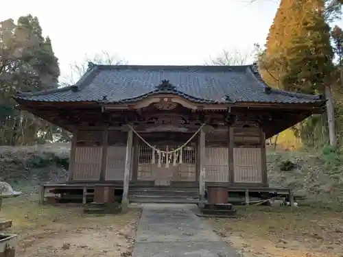 水沼神社の本殿・本堂