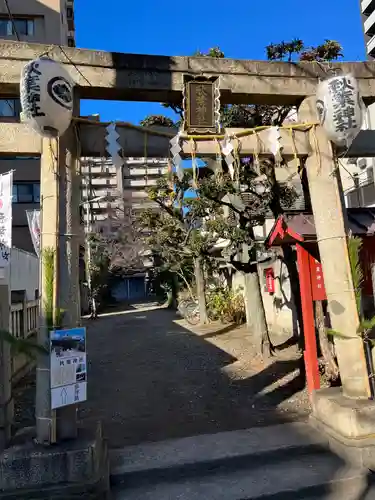 秋葉神社の鳥居