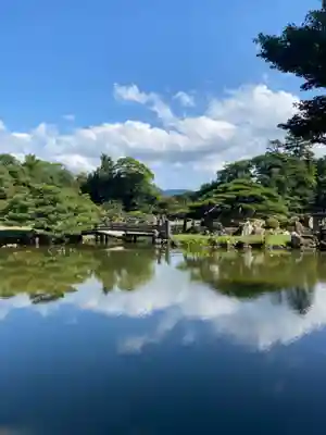 滋賀県護国神社の周辺