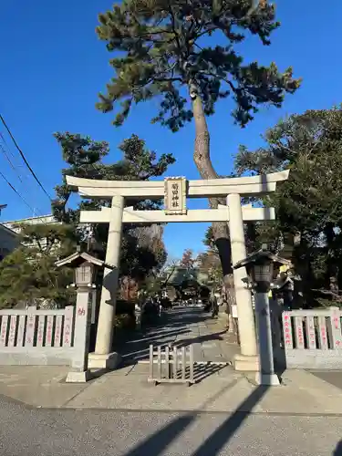 菊田神社の鳥居