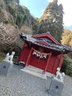 立岩稲荷神社の本殿・本堂