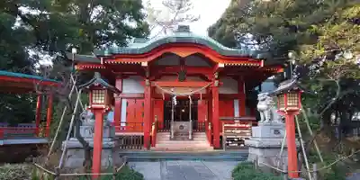 自由が丘熊野神社の本殿・本堂
