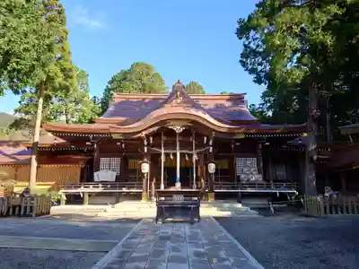 大麻比古神社の本殿・本堂
