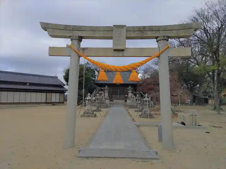 熊野神社(刈宿町)の鳥居