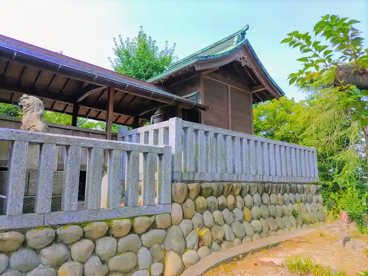 八幡社(下起北)の本殿・本堂