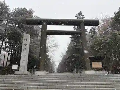 北海道神宮の鳥居