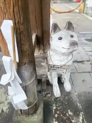 福島八幡宮の狛犬