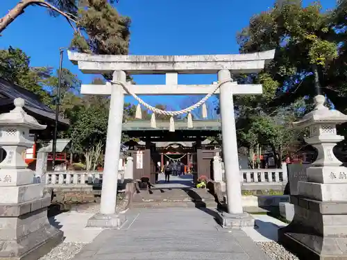 玉村八幡宮の鳥居