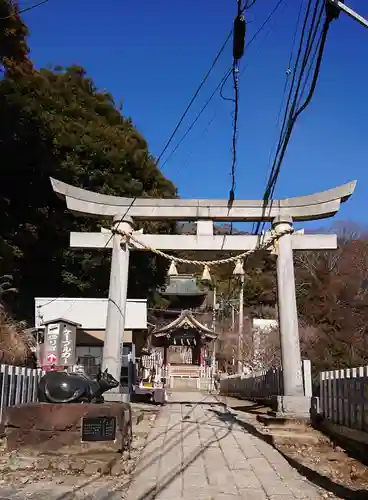 筑波山神社の鳥居