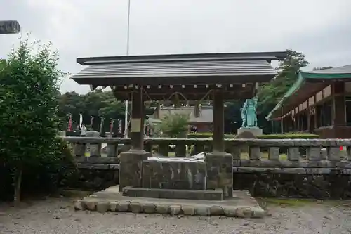 松江護國神社の手水舎