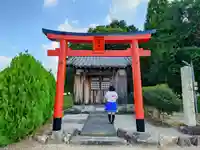 王畦半稲荷大明神の鳥居