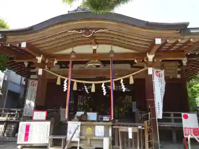 鳩森八幡神社の本殿・本堂