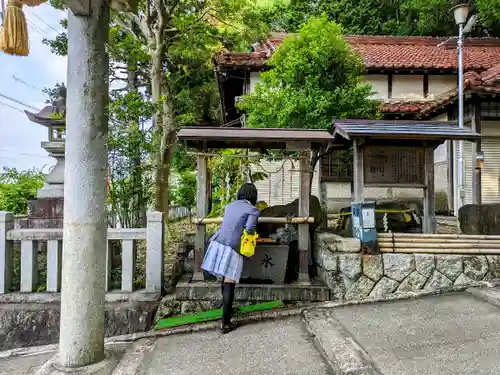石作神社の手水舎