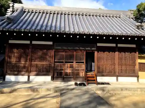 中臣須牟地神社の本殿