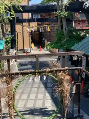 菊名神社の鳥居