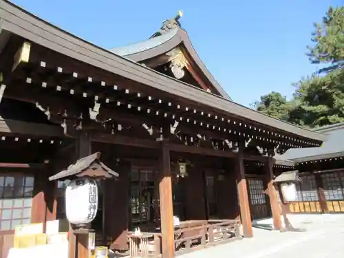 群馬県護国神社の本殿