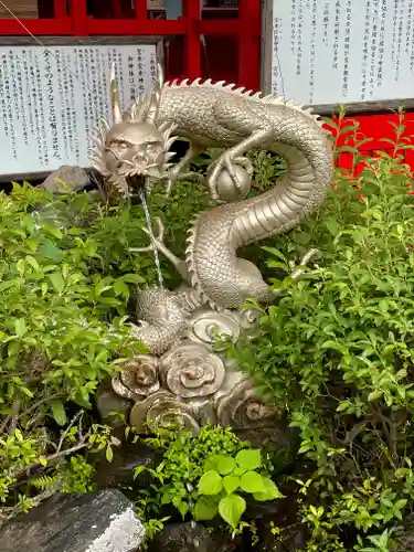 宝来宝来神社の手水舎