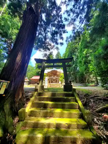 大雷神社の鳥居