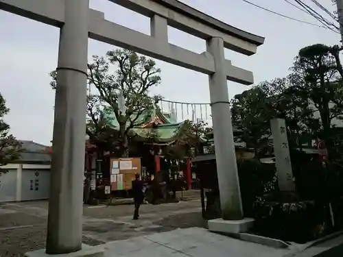 高木神社の鳥居