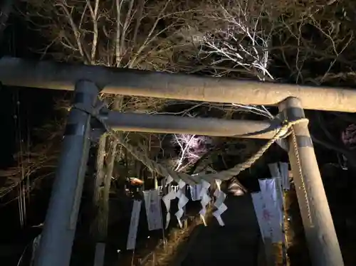 温泉神社〜いわき湯本温泉〜の鳥居