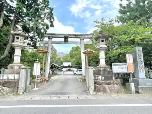 加納天満宮の鳥居