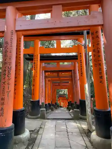 伏見稲荷大社の鳥居