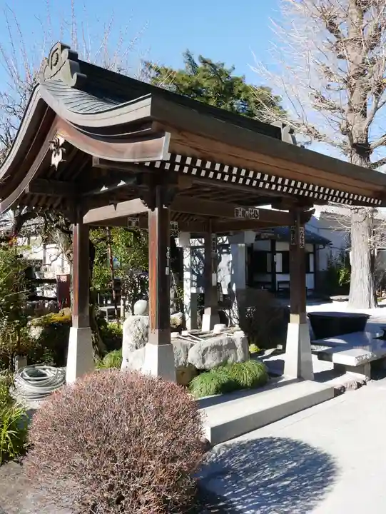 野坂寺の手水舎