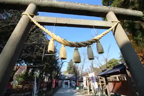 眞田神社の鳥居