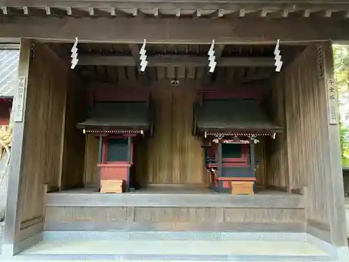 北口本宮冨士浅間神社の末社・摂社