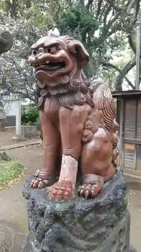 品川神社の狛犬
