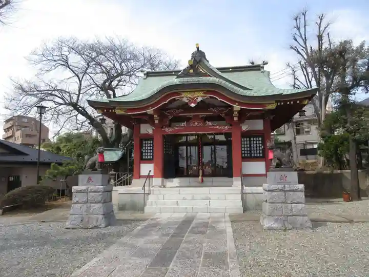 稲荷神社の本殿・本堂