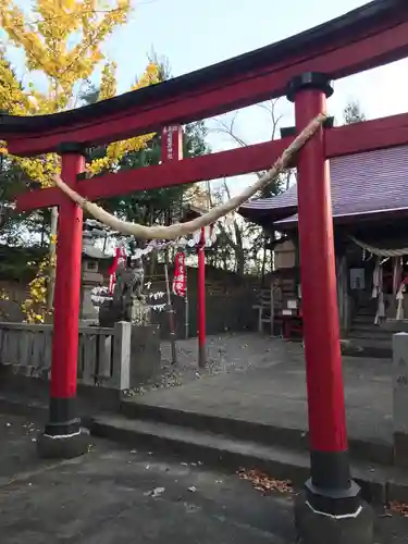 巽山稲荷神社の鳥居