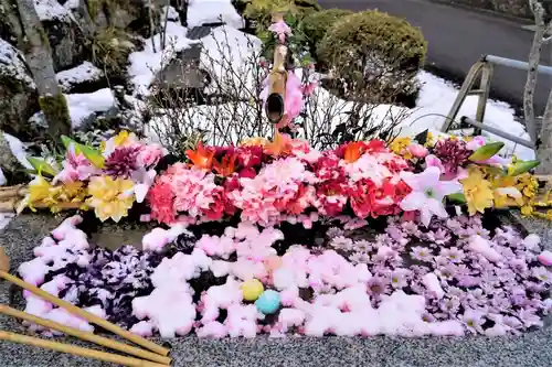 陽林寺の手水舎