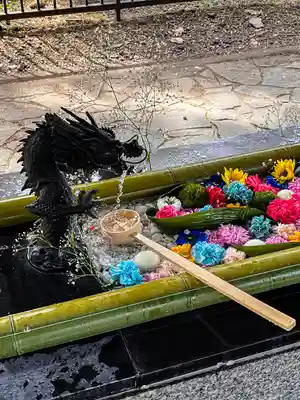 美幌神社の手水舎