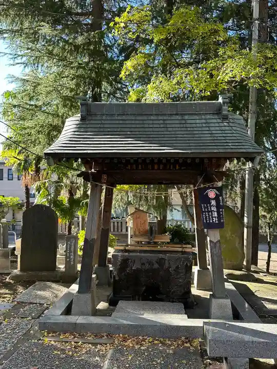 浅間神社の手水舎