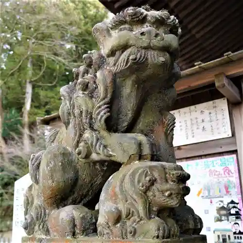 温泉神社〜いわき湯本温泉〜の狛犬