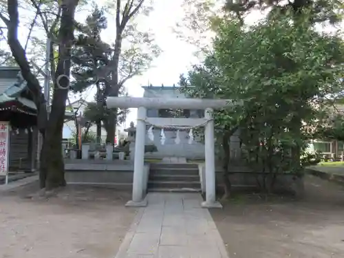 上野総社神社の鳥居