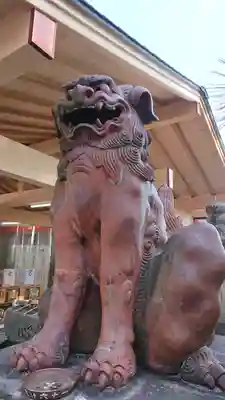 由加山 由加神社本宮の狛犬