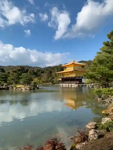 鹿苑寺（金閣寺）の庭園