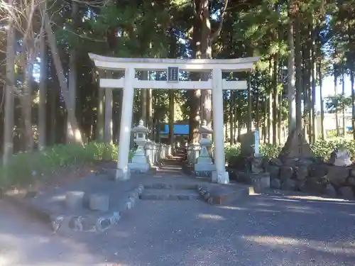 山宮浅間神社の鳥居