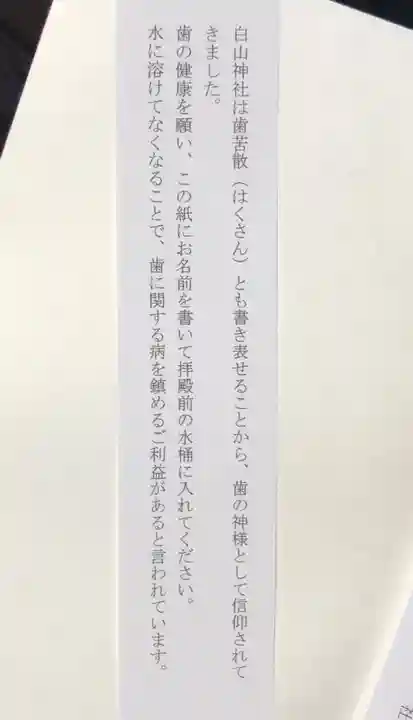 白山神社のその他建物