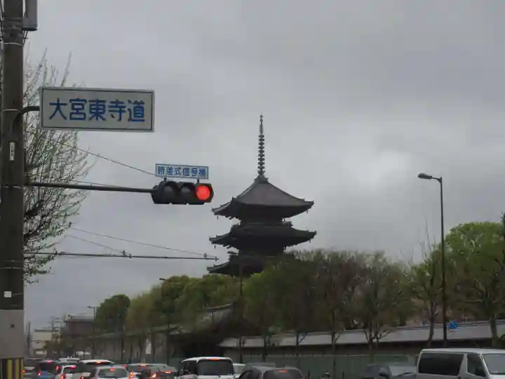 東寺(教王護国寺)の周辺